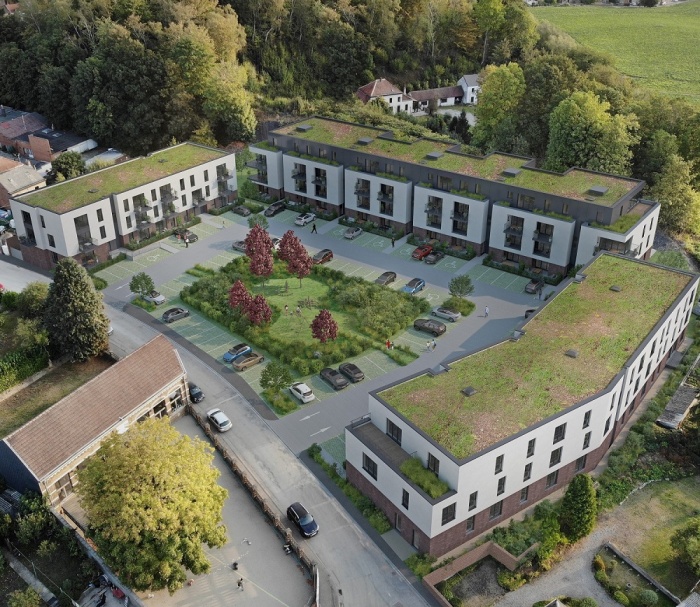 Mijnsite wordt woonerf Chapelle-Lez-Herlaimont